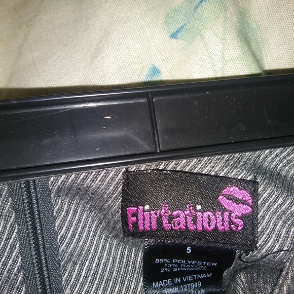 Gray Pencil Midi Skirt - Picture 2 of 3